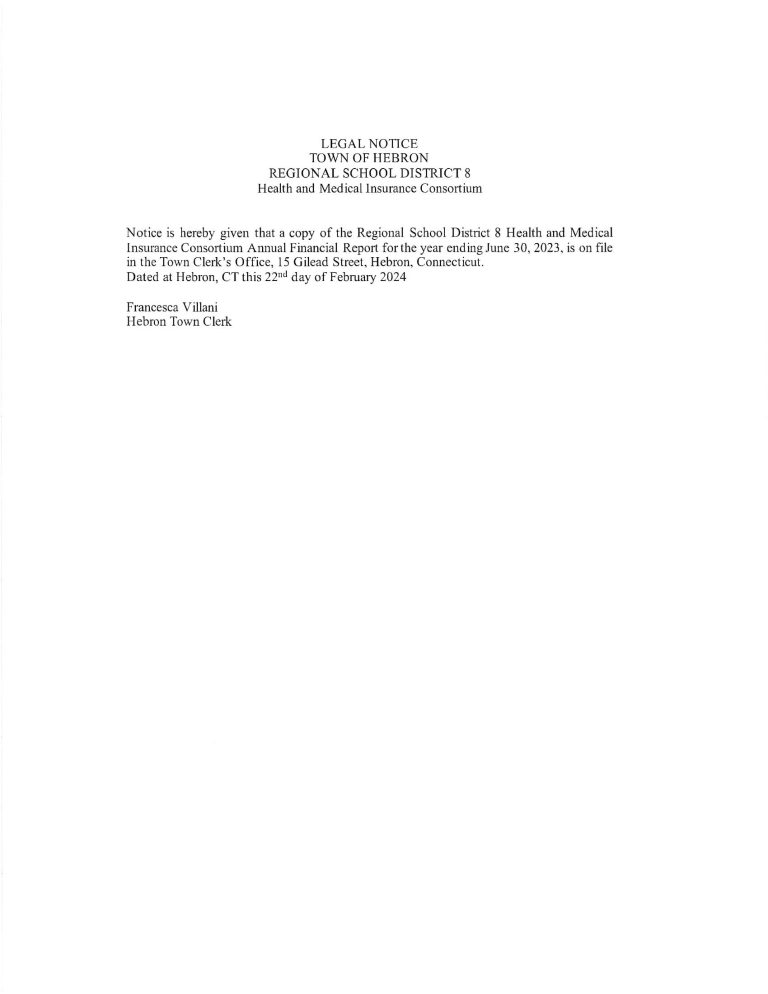 News Town of Hebron Historic Charm with a Vision for the Future